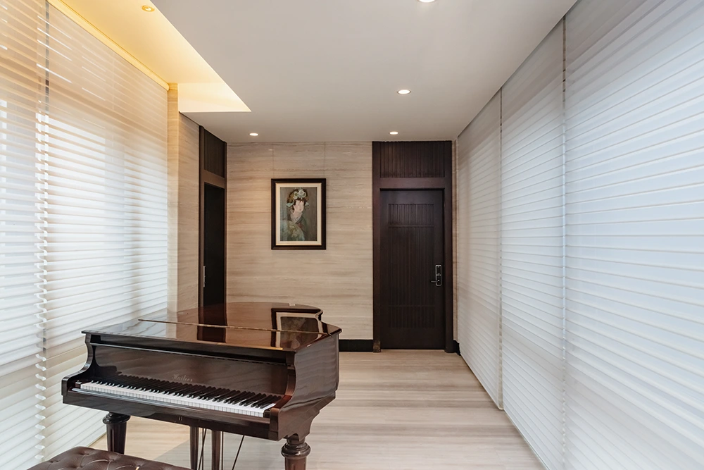 Custom Size Triple Roller Sheer Shades