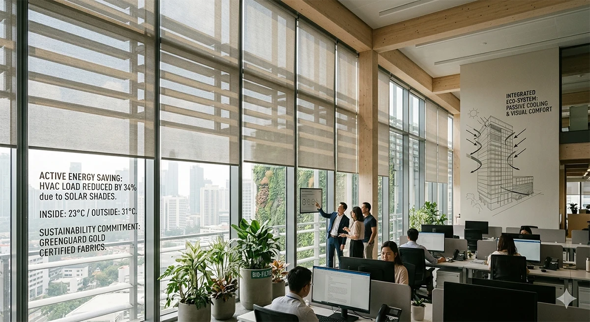  Multiple Openness Levels Solar Shades