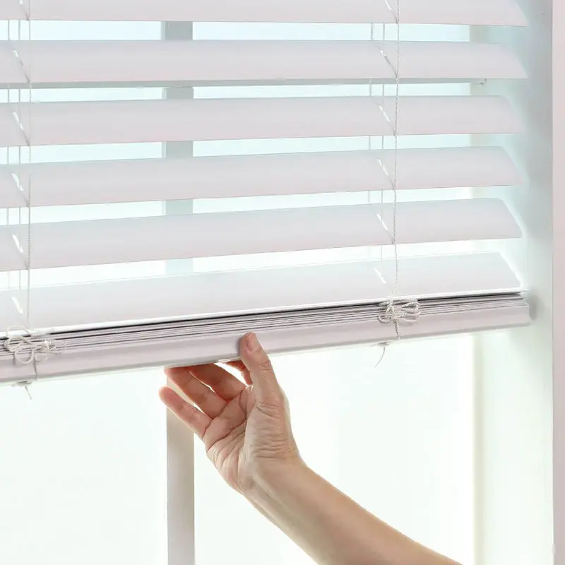 2 Inch Cordless Motorized Faux Wood Venetian Blinds