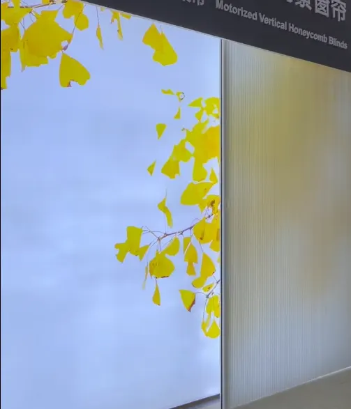 Custom Vertical Cellular Shades for Sliding Glass Doors & Large Windows