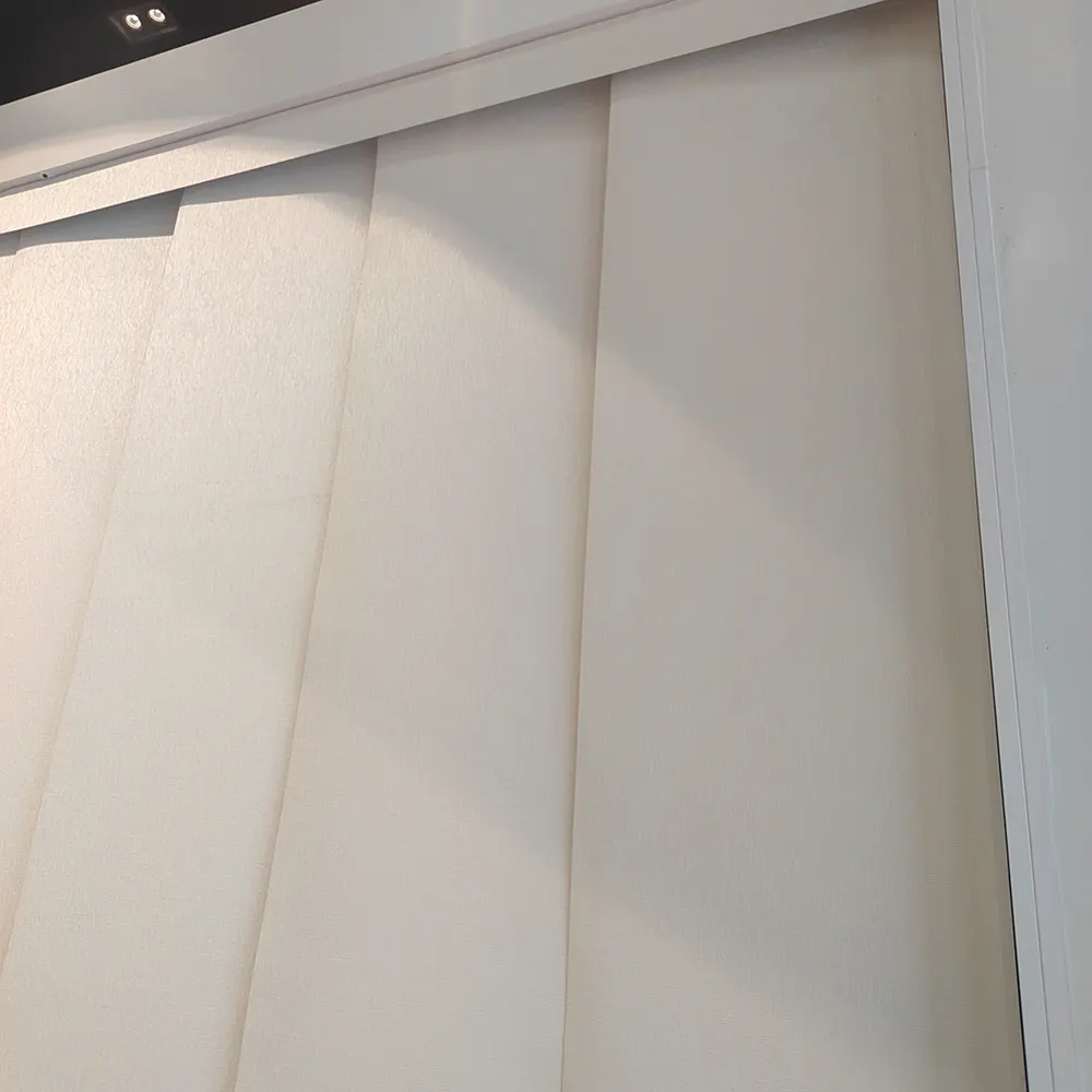 Motorized Panel Track Blinds for Large Sliding Glass Doors