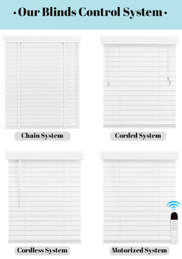 2 Inch Cordless Motorized Faux Wood Venetian Blinds