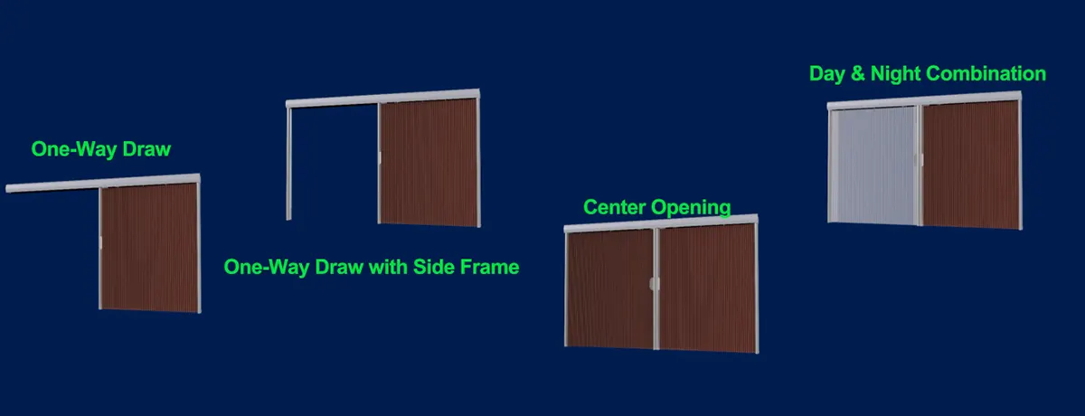 Custom Vertical Cellular Shades for Sliding Glass Doors & Large Windows