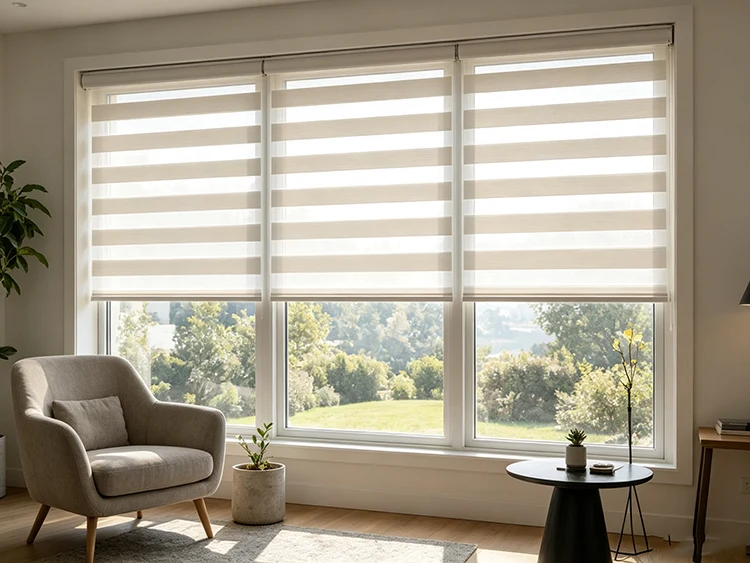 Motorized Zebra Blinds