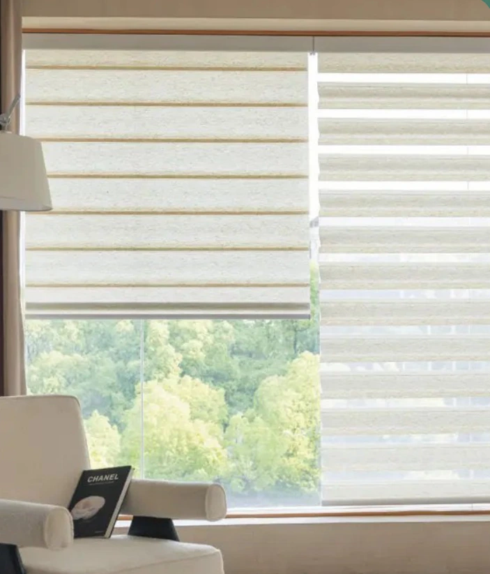 ROLLERGE Custom Size Butterfly Roller Shades