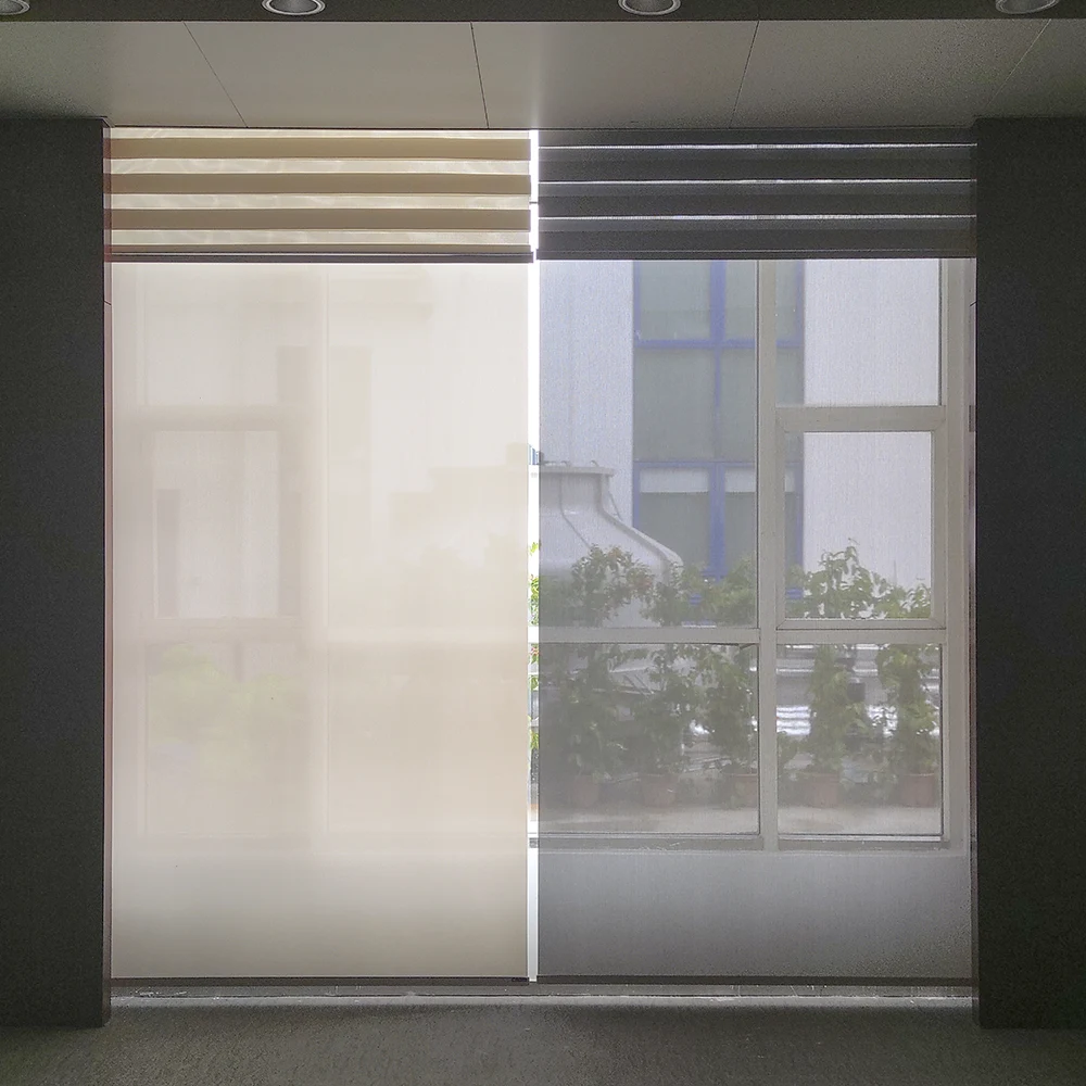 Modern Cordless Solar Shades for Clear Views