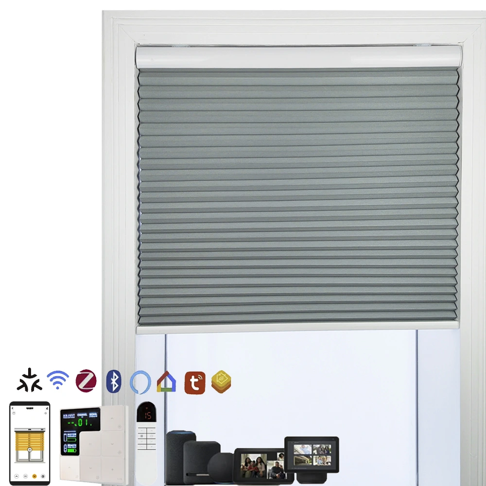 No Drill Honeycomb Shades
