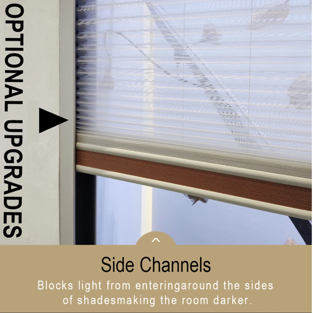 No Drill Honeycomb Shades