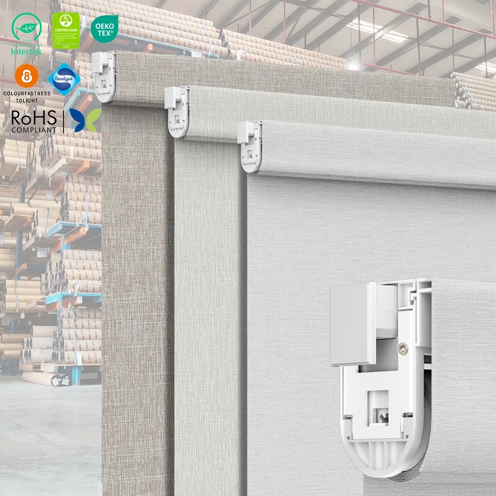 No Drill Roller Shades