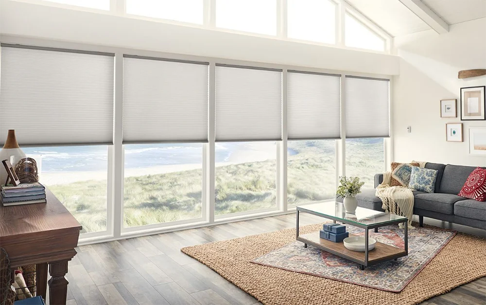 Standard Pull Down Honeycomb Blinds