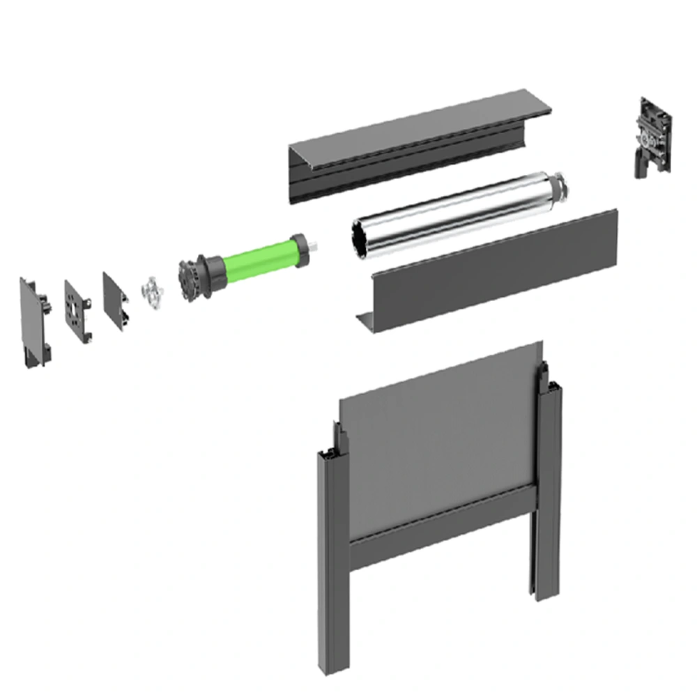 Zipper Track Outdoor Blinds for Pergola